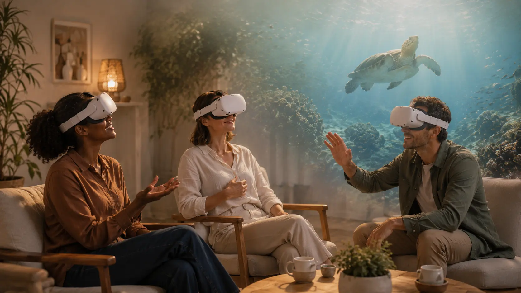 Découverte VR immersive et contemplative pour débutants